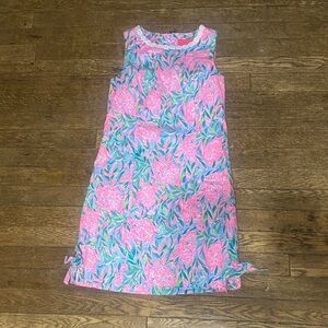 Lilly Pulitzer Pink and Blue Floral Dress